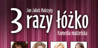 trzy razy lozko plakat