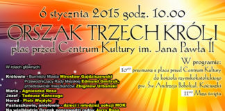 orszak 3 krol plakat