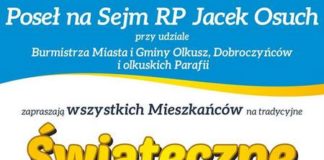 plakat wigilia na rynku