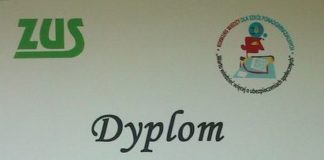 dyplom zus
