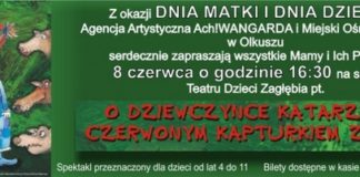 mok spektakl czerowny kapturek baner