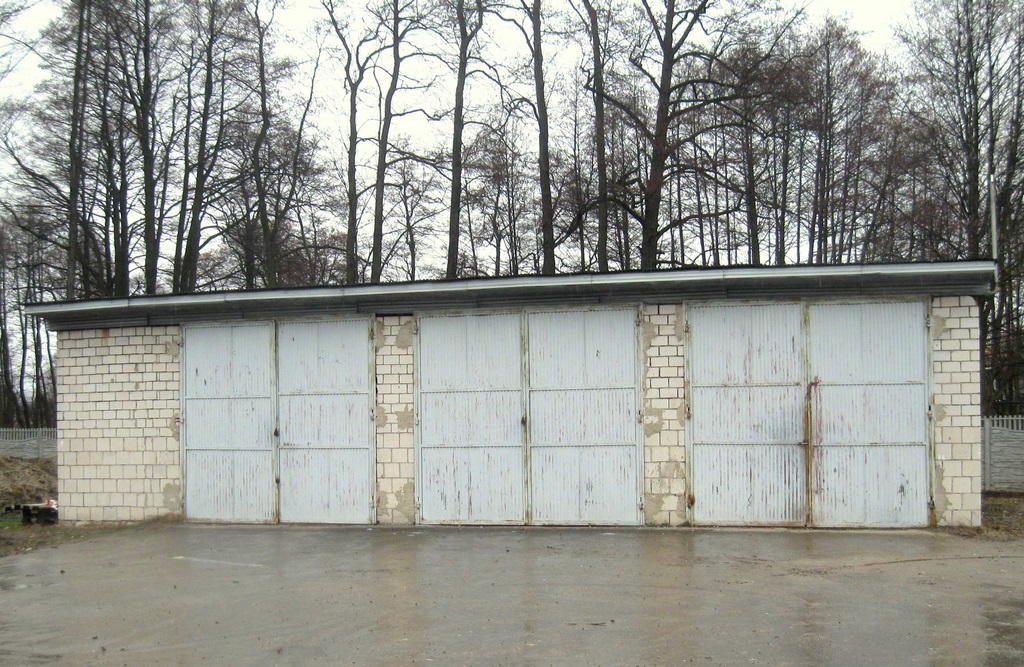 garaże OSP Bydlin