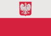 flaga z godlem rzeczypospolitej polskiej