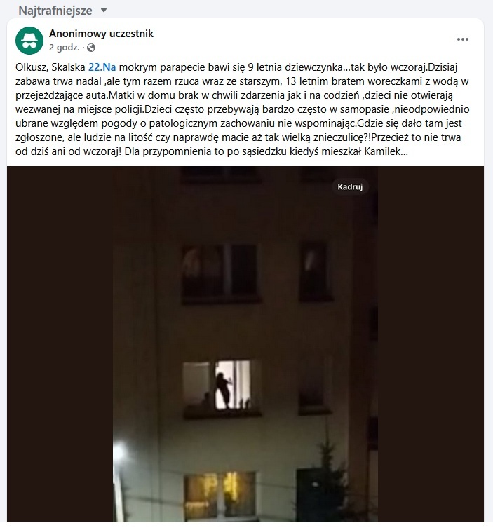 Patologia na Skalskiej w Olkuszu: policja w tym roku interweniowała tam już 190 razy