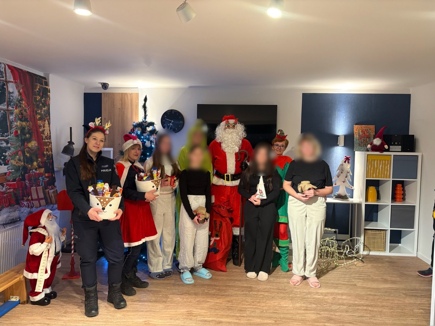 Policyjne mikołajki z wielkim sercem