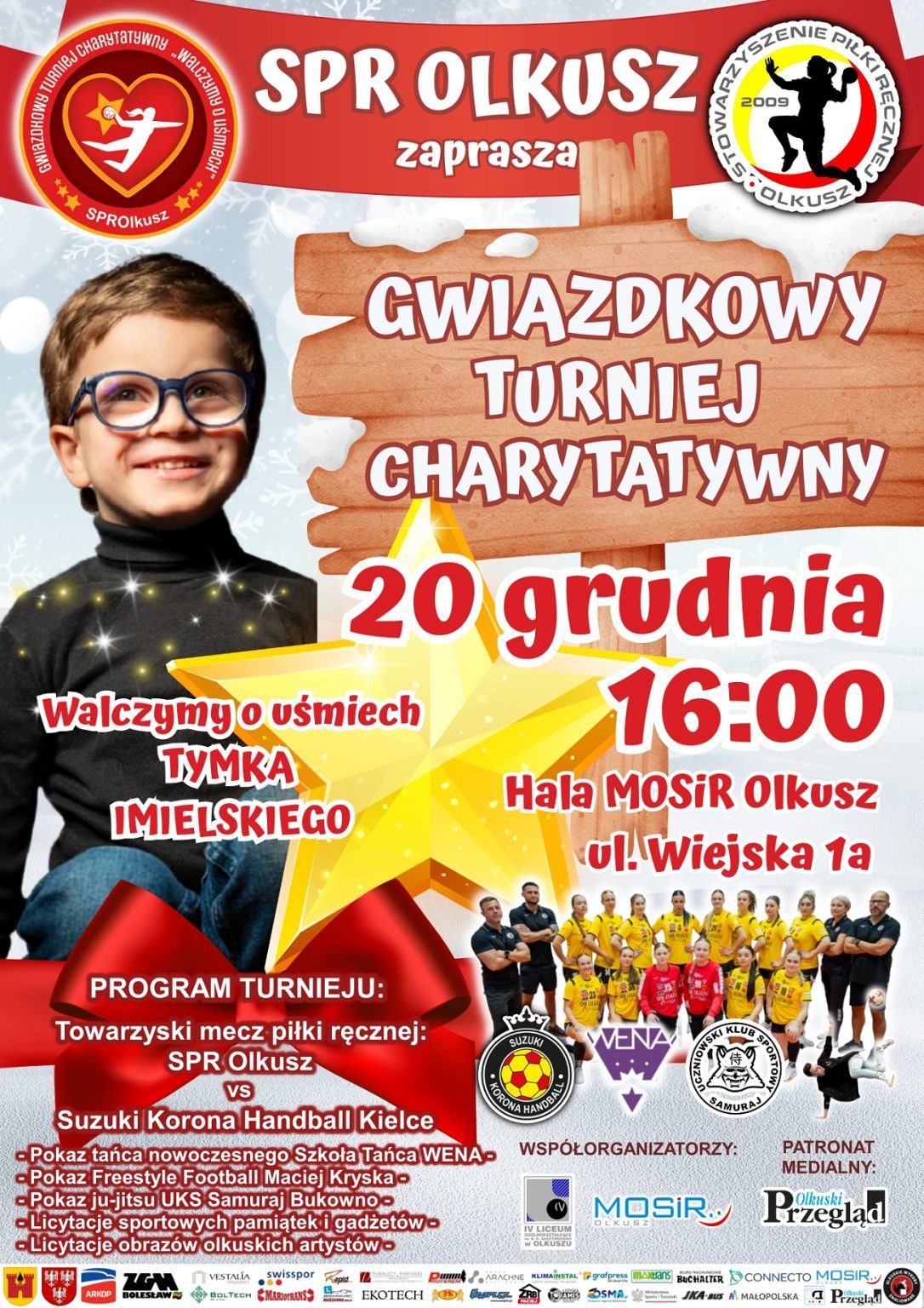 Gwiazdkowy Turniej Charytatywny „Walczymy o uśmiech Tymka”