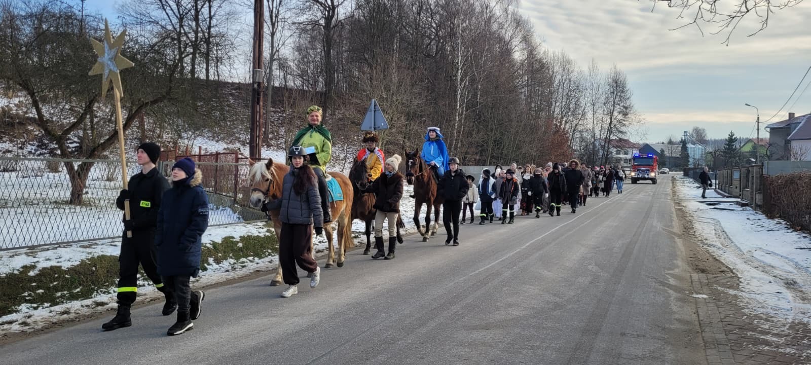 Orszak Trzech Króli w Gminie Wolbrom