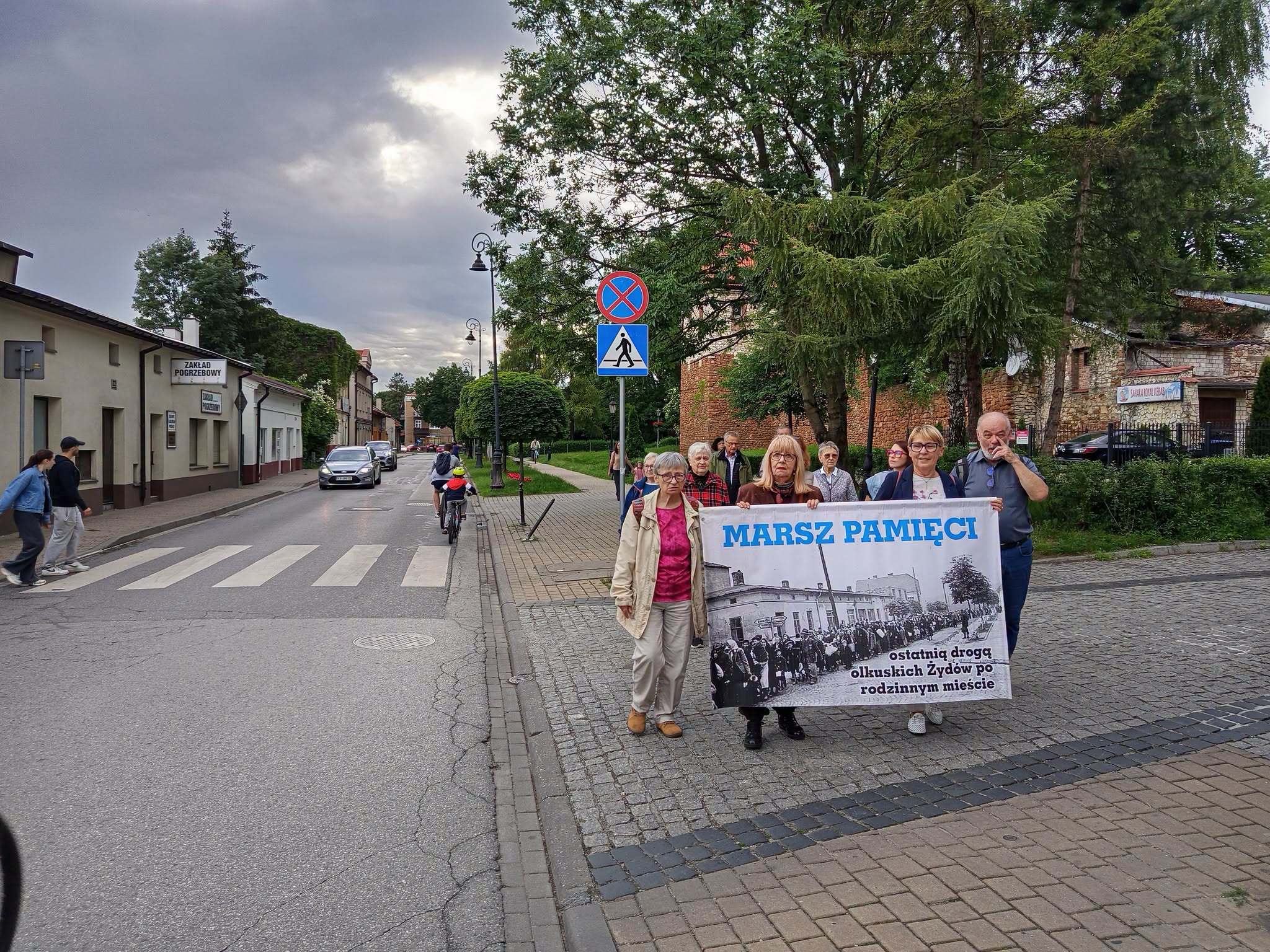 84. rocznica zagłady olkuskich Żydów. Mieszkańcy uczcili pamięć ofiar