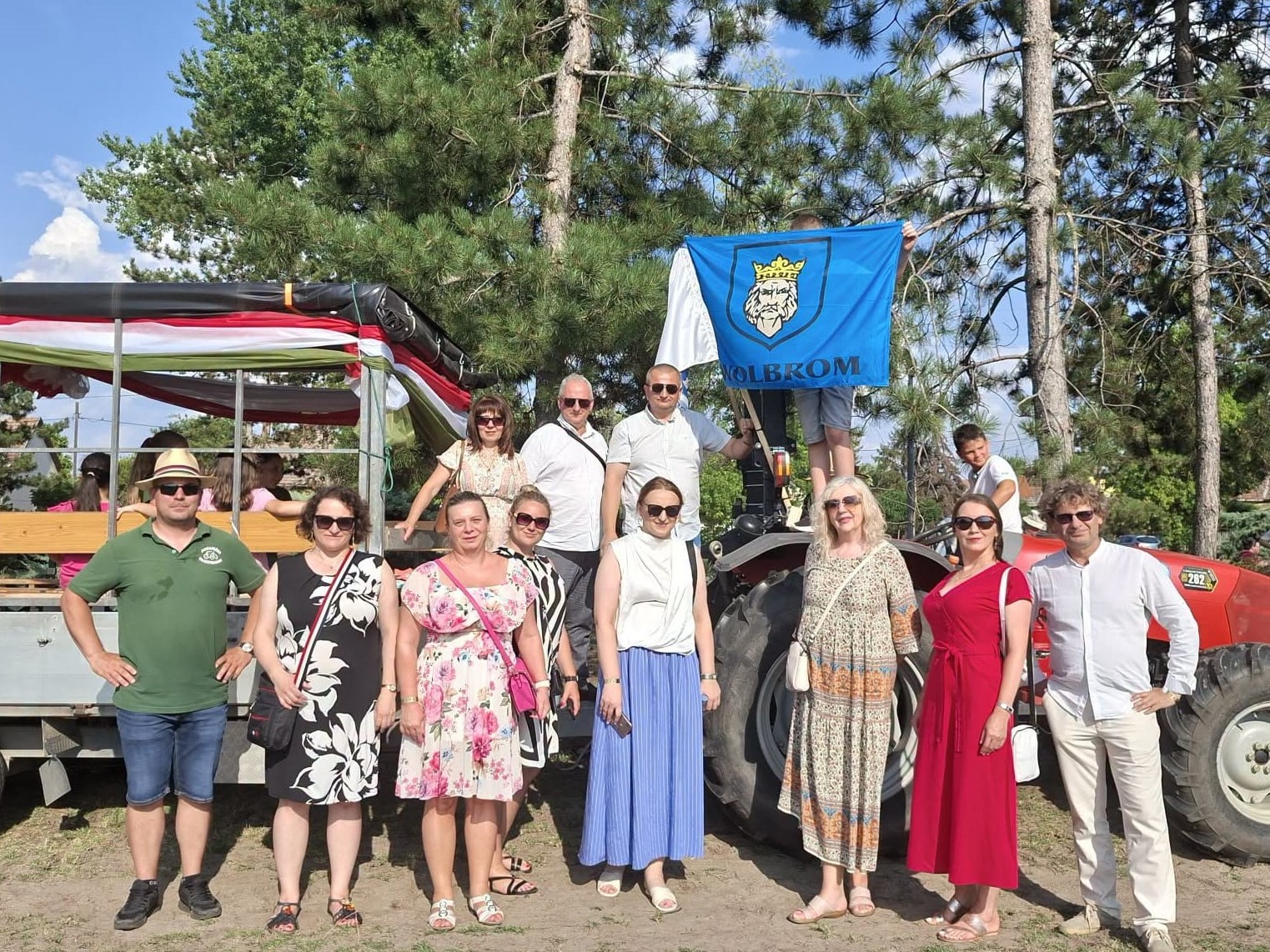 Święto węgierskich przyjaciół. Delegacja z Wolbromia z wizytą na Węgrzech