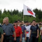 Manifestacja związkowców z ZGH Bolesław