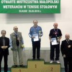 Otwarte Mistrzostwa Małopolski Weteranów w Tenisie Stołowym