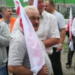 Związkowcy z ZGH Bolesław wyszli na ulicę