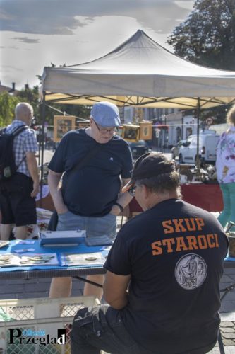 Targ staroci na rynku w Olkuszu 30.08.2026